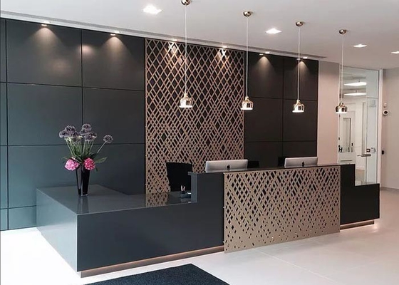 China Hochfeste Edelstahl-Dekorplatten / dekorative Metallwandplatten für Haus fournisseur