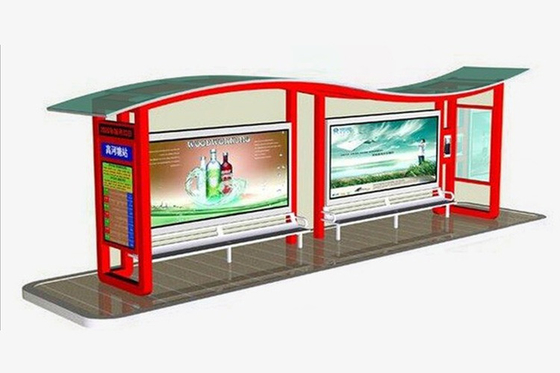 China High Performance Cantilever Bus Shelter, wunderschön Bushaltestelle Shelter Design fournisseur