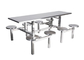 Tabelle und Stuhl-Edelstahl-Gebäude-Produkte 720-760mm Höhe kundengebundene Größe fournisseur