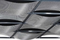 Schallabsorbierende Deckenpaneele aus rostfreiem Stahl, ressourcenschonend, in jeder Farbe erhältlich fournisseur