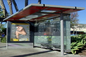 Einfache schöne tragbare Bushaltestelle-Schutz-einfache Änderungs-Grafik / Anzeigen-Plakate fournisseur
