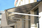 Modische Glasvordach aus rostfreiem Stahl widerstehen 12 starken Taifun-Stößen fournisseur